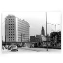 De Schiekade 1960 Poster I Walljar I Vintage rotterdam foto's 