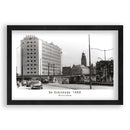De Schiekade 1960 Met Witrand I poster I walljar I vintage foto's rotterdam I