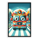 De dappere Brandweerwagen Walljar Kinderposters