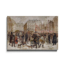 Drukte op de Kerstmarkt