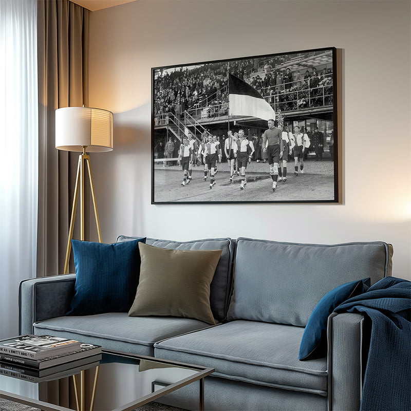 Eerste Feyenoord Elftal Opening van het Stadion (De Kuip) 1937