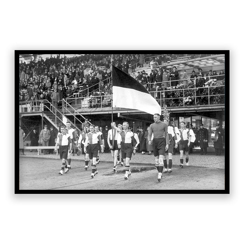 Eerste Feyenoord Elftal Opening van het Stadion (De Kuip) 1937