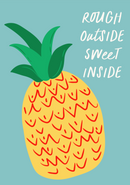 Rough outside sweet inside