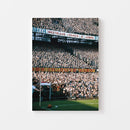 Volle Kuip tijdens hoekschop poster geprint op Canvas