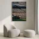 Full Kuip during corner kick - Rotterdam 1958-1965