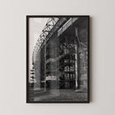 Feyenoord Stadion (De Kuip) Rotterdam Buitenopgangen naar staantribunes 1937