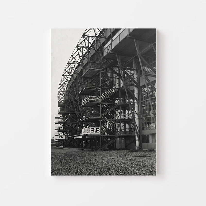 Feyenoord Stadion (De Kuip) Rotterdam Buitenopgangen naar staantribunes 1937 Geprint op Canvas