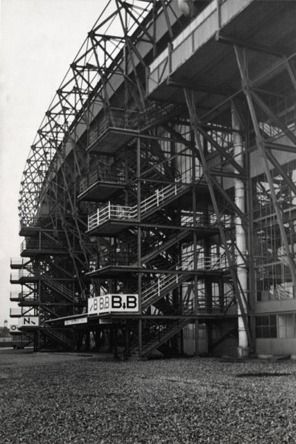 Feyenoord Stadion (De Kuip) Rotterdam Buitenopgangen naar staantribunes 1937
