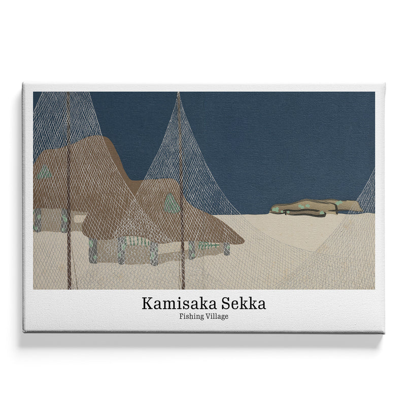 Kamisaka Sekka - Fishing Village