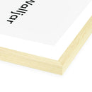 Fotolijst eikenhout naturel - 70 x 100 cm