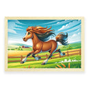 Galopperende pony Walljar Poster