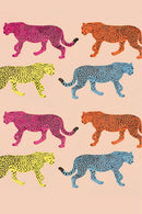 Colored Leopards