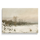 Geschilderd Winterlandschap