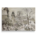 Geschilderd Winterdorpje