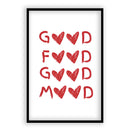Good Food Good Mood Quote