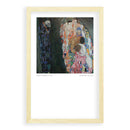 GustavKlimt-DeathandLife-Poster-Blank Eikenhoutenlijst-Walljar
