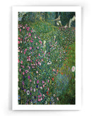 Breng de mediterrane schoonheid van Italië in huis met onze poster van "Italian Horticultural Landscape" door Gustav Klimt. Dit prachtige kunstwerk toont een idyllisch Italiaans landschap met weelderige tuinen, weergegeven in Klimt's kenmerkende stijl.