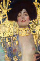 Judith and the head of Holofernes van Gustav Klimt als ingelijste poster