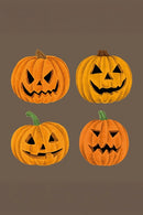 De Halloween Scary Pumpkins Poster van Walljar brengt klassieke Halloween vibes met een moderne twist.