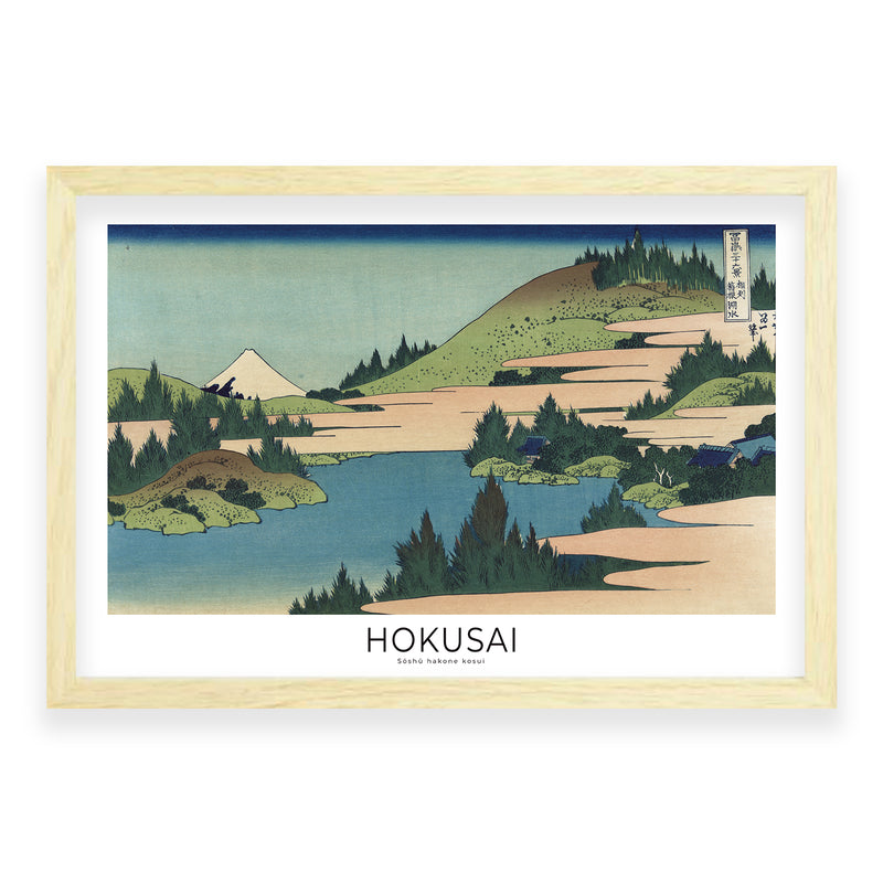 Hokusai - Sõshū Hakone Kosui