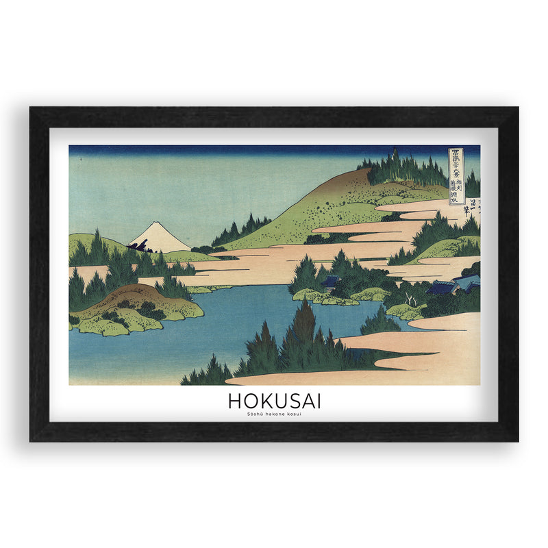 Hokusai - Sõshū Hakone Kosui