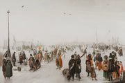 Gente en la nieve