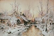Sonnenaufgang im Schnee