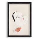 KawasakiKyosen-JapaneseToys-1919-No.004-Poster met Zwart Eikenhouten Lijst-Walljar.com