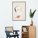 KawasakiKyosen-JapaneseToys-1919-No.004-Mockup Ruimte Poster met Lijst-Walljar.com