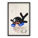 KawasakiKyosen-JapaneseToys - 1919 - No.009-Poster met Aluminium Lijst-Walljar.com