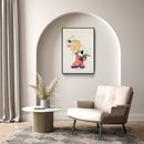 Japanse vintage poster is een kunstwerk van de Japanse kunstenaar Kawasaki Kyōsen