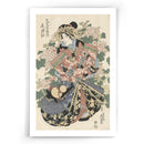 Keisai Eisen - Paraderende Courtisanes - Drieluik