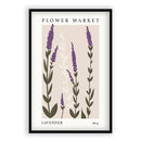 Flower Market Lavender NO.4 | Aluminium Lijst met Poster | Poster