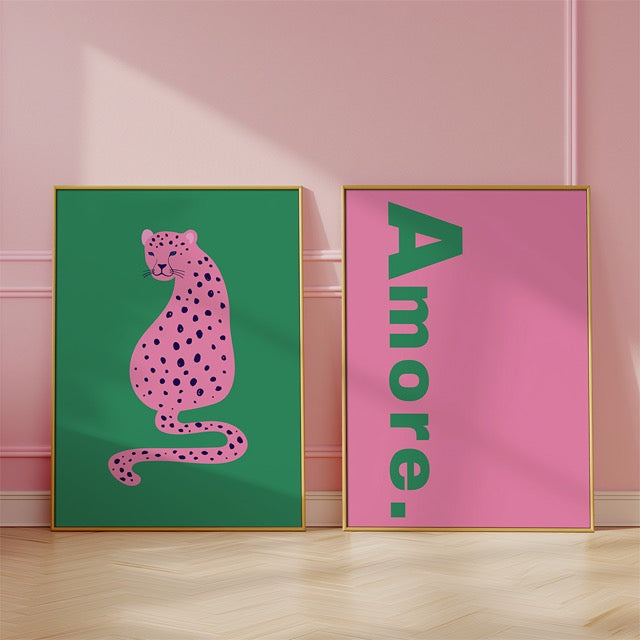 Leopard en Amore Tweeluik Trendy 