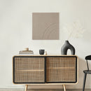 Akoestische wandpanelen zand