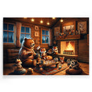 Marshmallow Feestje Walljar kinder poster