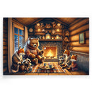 Marshmallow Feestje II Walljar Kinder Poster