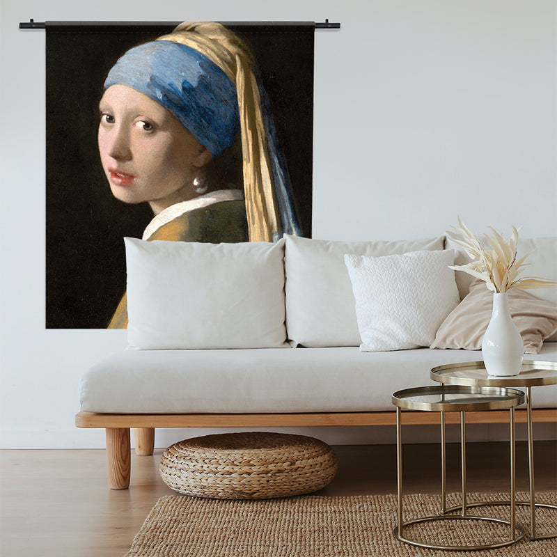 Wandkleed - Johannes Vermeer - Meisje met de Parel