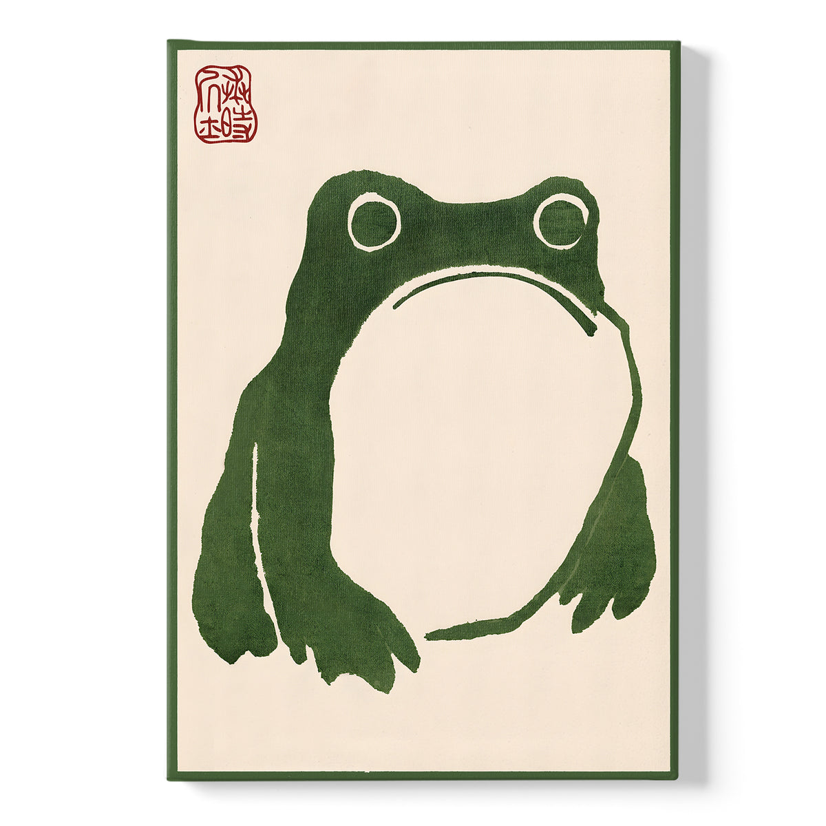 Drieluik schilderijen Frogs online bestellen | Walljar.com