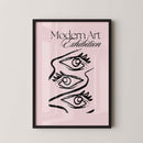 Modern Art Exhibition Poster