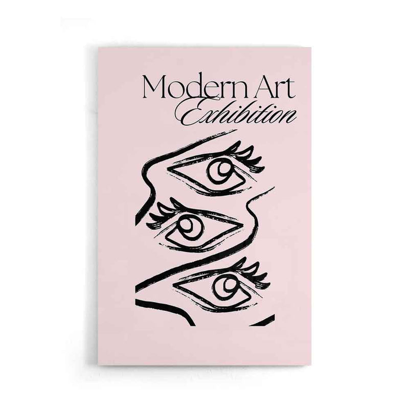 Modern Art Exhibition Poster