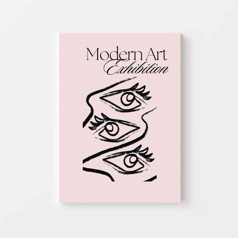 Modern Art Exhibition Poster