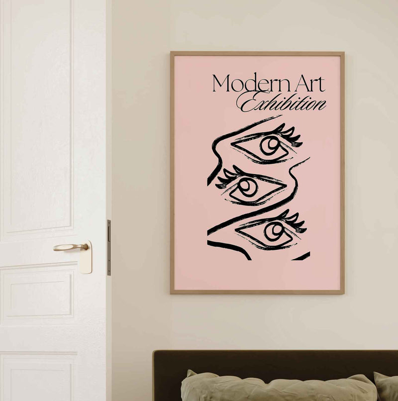 Modern Art Exhibition Poster
