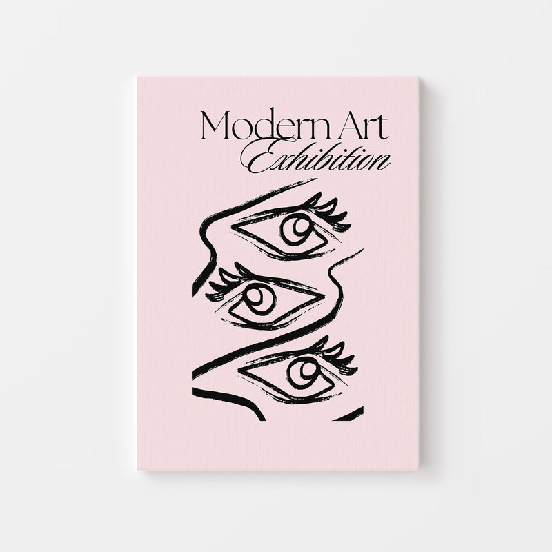 Modern Art Exibition canvas
