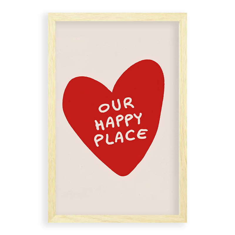 Our Happy Place Quote