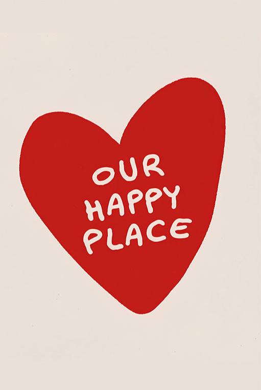 Our Happy Place Quote