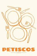 Dinner Plates Illustration