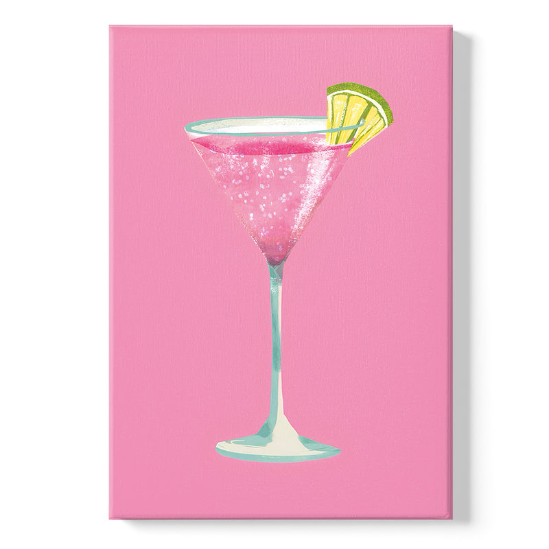 Roze Glitter Cocktail