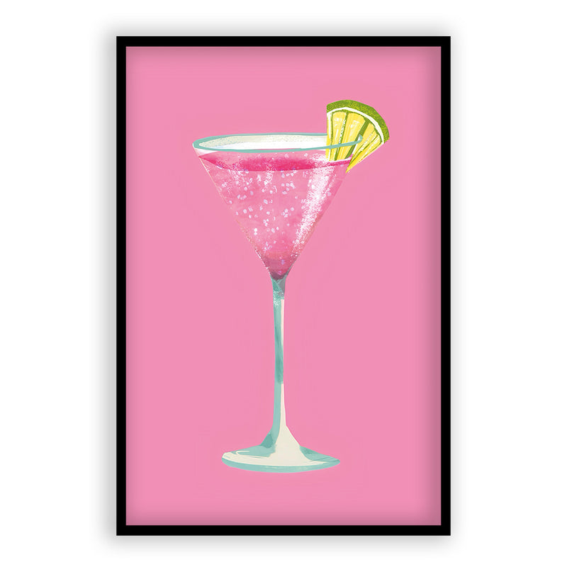 Roze Glitter Cocktail