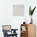 Akoestische wandpanelen beige